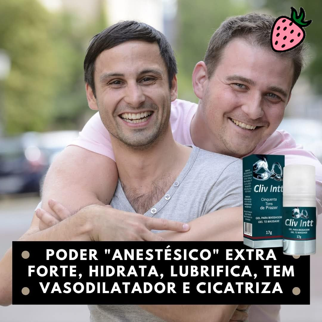 Cliv Intt 50 Tons de Prazer - Gel para Massagem com Aroma De Vinho Tinto Cliv Intt 50 Tons de Prazer - Gel para Massagem com Aroma De Vinho Tinto