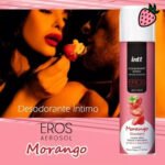 Desodorante Íntimo E Corporal Eros 166ml - Aroma Morango