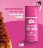 Gel Excitation Chicleteira - Potencializador de Orgasmo Feminino Beijável
