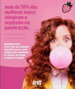 Gel Excitation Chicleteira - Potencializador de Orgasmo Feminino Beijável