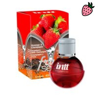 Fruit Sexy Gel Beijável Sabor Morango & Champagne 40ml Intt