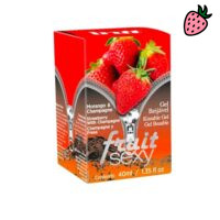 Fruit Sexy Gel Beijável Sabor Morango & Champagne 40ml Intt