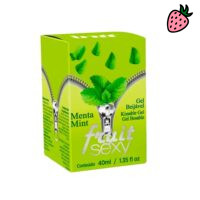 Fruit Sexy Menta Gel Beijável Com Efeito Quente 40G