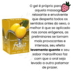Fruit Sexy Amarula - Gel Beijável Com Efeito Quente 40g