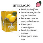 Fruit Sexy Amarula - Gel Beijável Com Efeito Quente 40g