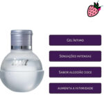 Fruit Sexy Gel Beijável - Sabor Algodão Doce 40ml