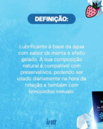 Ice Black 50ml - Gel Lubrificante À Base d'Água Gela e Aquece