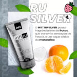 Intt Ru Silver - Gel Lubrificante Para Massagem Nuru 150ml