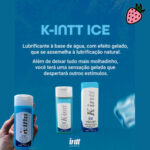 K-Intt Ice Gel 100ml - Lubrificante À Base De Água Com Efeito Gelado