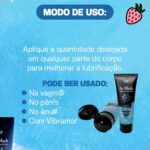 Ice Black 50ml - Gel Lubrificante À Base d'Água Gela e Aquece