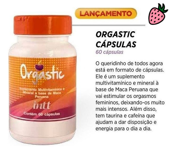 Orgastic Cápsulas Suplemento Multivitamínico Feminino Orgastic Cápsulas Suplemento Multivitamínico Feminino