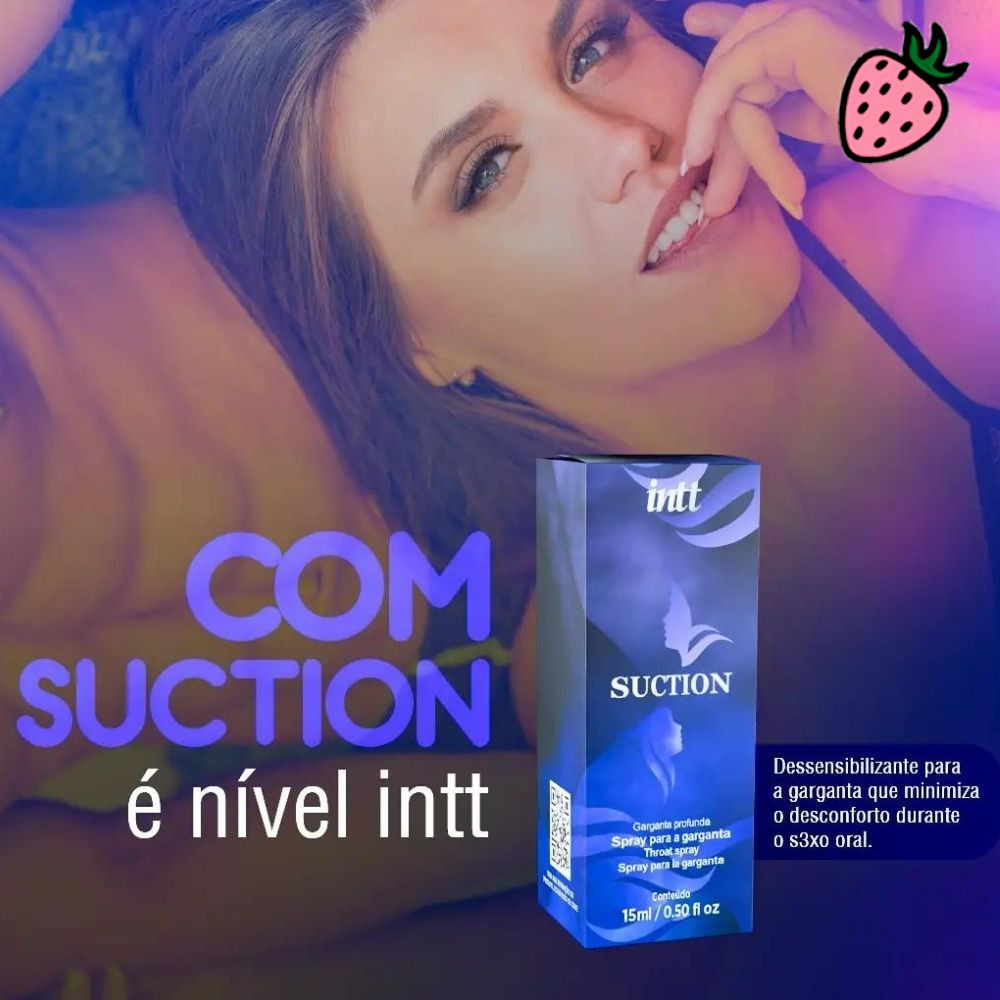 Suction Oral - Spray para Garganta Profunda Impede Refluxo Suction Oral - Spray para Garganta Profunda Impede Refluxo