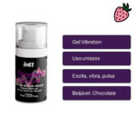 Vibration Chocolate 17ml - Gel Extra Forte Vibra Aquece E Lubrifica