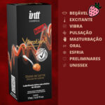 Vibration Power Doce De Leite 17ml - Gel Extra Forte Vibra Aquece E Lubrifica