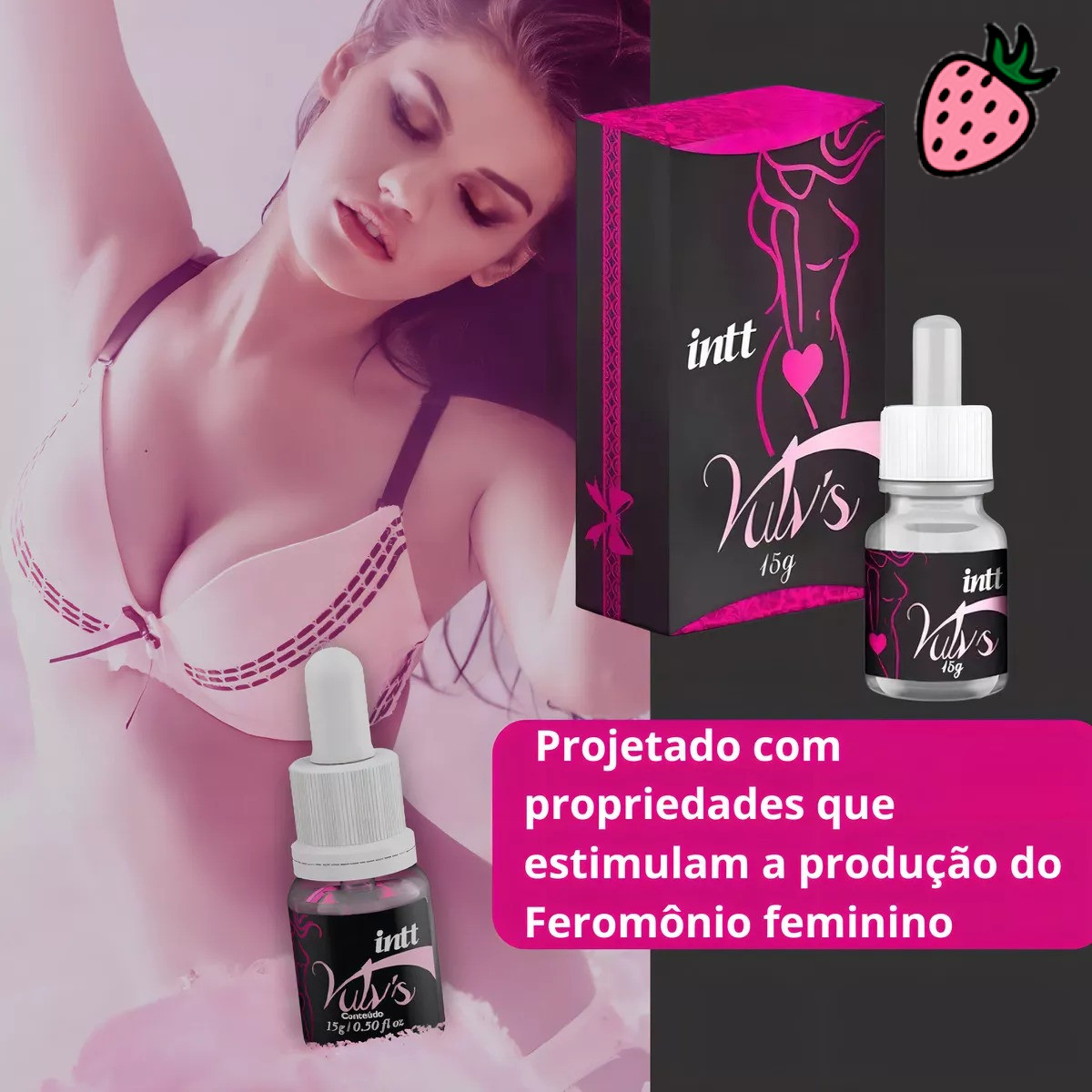 Vulv's Excitante e Lubrificante 15g Intt Vulv's Excitante e Lubrificante 15g Intt
