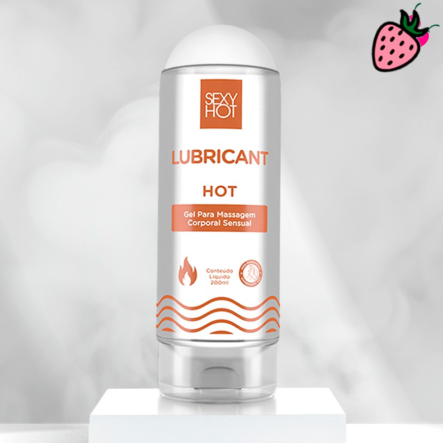 Lubricant HOT - Gel Lubrificante Mega Deslizante Efeito Esquenta - 200ml Lubricant HOT - Gel Lubrificante Mega Deslizante Efeito Esquenta - 200ml