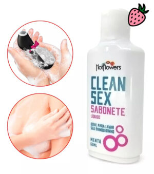 Clean Sex - Sabonete Líquido Neutro com Menta