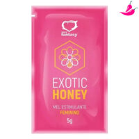Exotic Honey Gel Estimulante Feminino Sachê 5g Sexy Fantasy