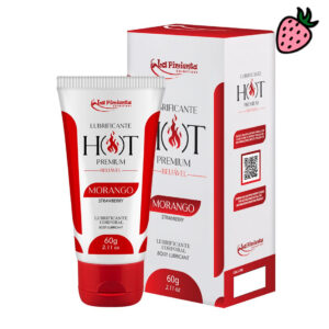Hot Premium Lubrificante Térmico Corporal Beijável 60g