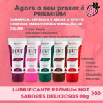 Hot Premium Lubrificante Térmico Corporal Beijável 60g