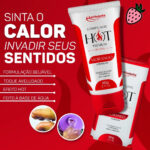 Hot Premium Lubrificante Térmico Corporal Beijável 60g