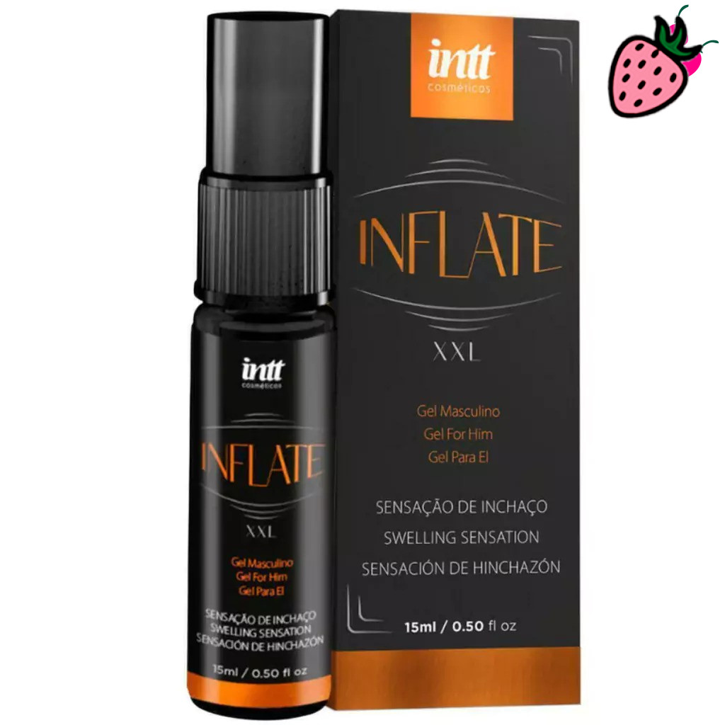 Inflate - Óleo para Massagem Masculino e Potencializador Performance Inflate - Óleo para Massagem Masculino e Potencializador Performance