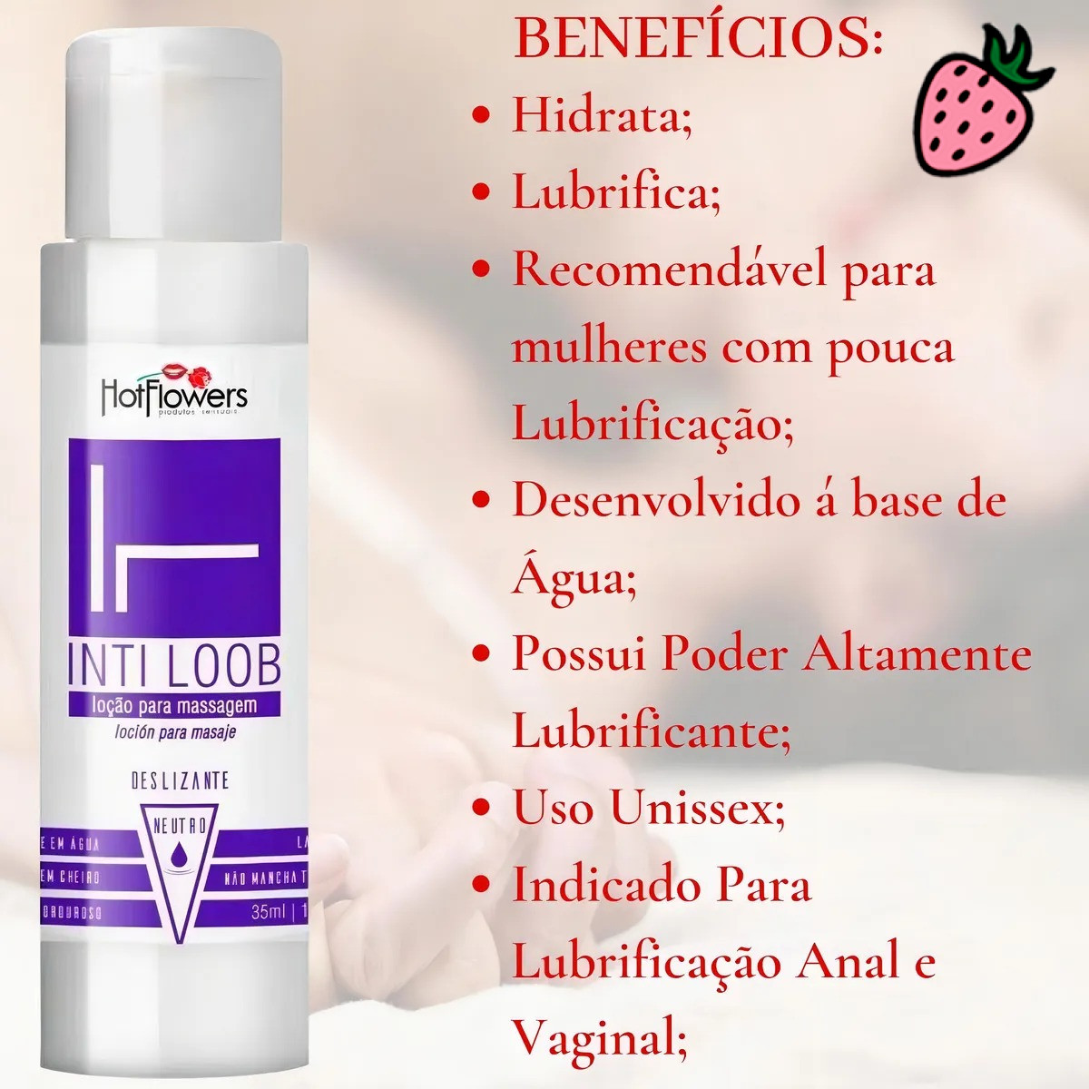 Inti Loob - Gel Lubrificante Íntimo Neutro Á Base De Água Inti Loob - Gel Lubrificante Íntimo Neutro Á Base De Água