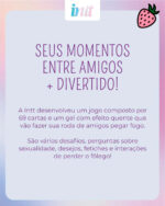 Jogo de Cartas com Gel Excitante - Clímax By Intt
