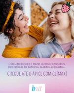 Jogo de Cartas com Gel Excitante - Clímax By Intt