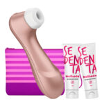 Kit Satisfyer Luxo – Satisfyer Pro 2 Generation 2 + 2 Géis Lubrificantes + Necessaire