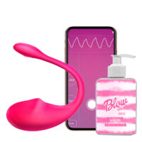 Kit Comando e Sedução – Vibrador com App + Blow Girl Beijável