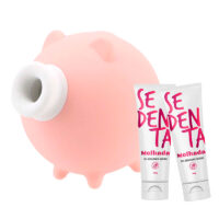 Kit Oink Molhadinha – Sugador Porquinho + 2 Géis Sedenta Molhada Kit Oink Molhadinha – Sugador Porquinho + 2 Géis Sedenta Molhada