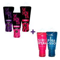 Kit Sensações Sedentas – 5 Géis Beijáveis