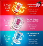 Love Lub Hot - Lubrificante Corporal 60g