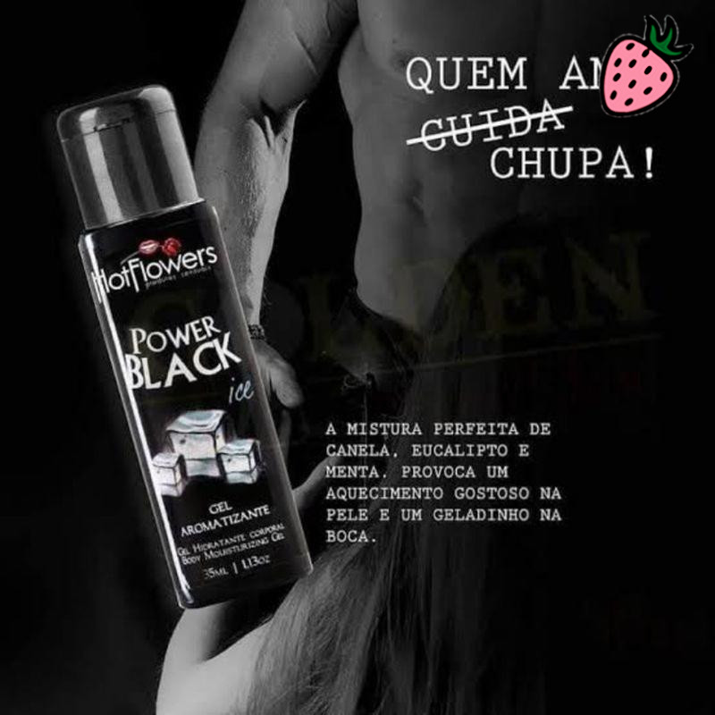 Power Black - Ice Gel Aromatizante 35ml Power Black - Ice Gel Aromatizante 35ml
