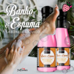 Banho e Espuma Sabonete Liquido 50ml
