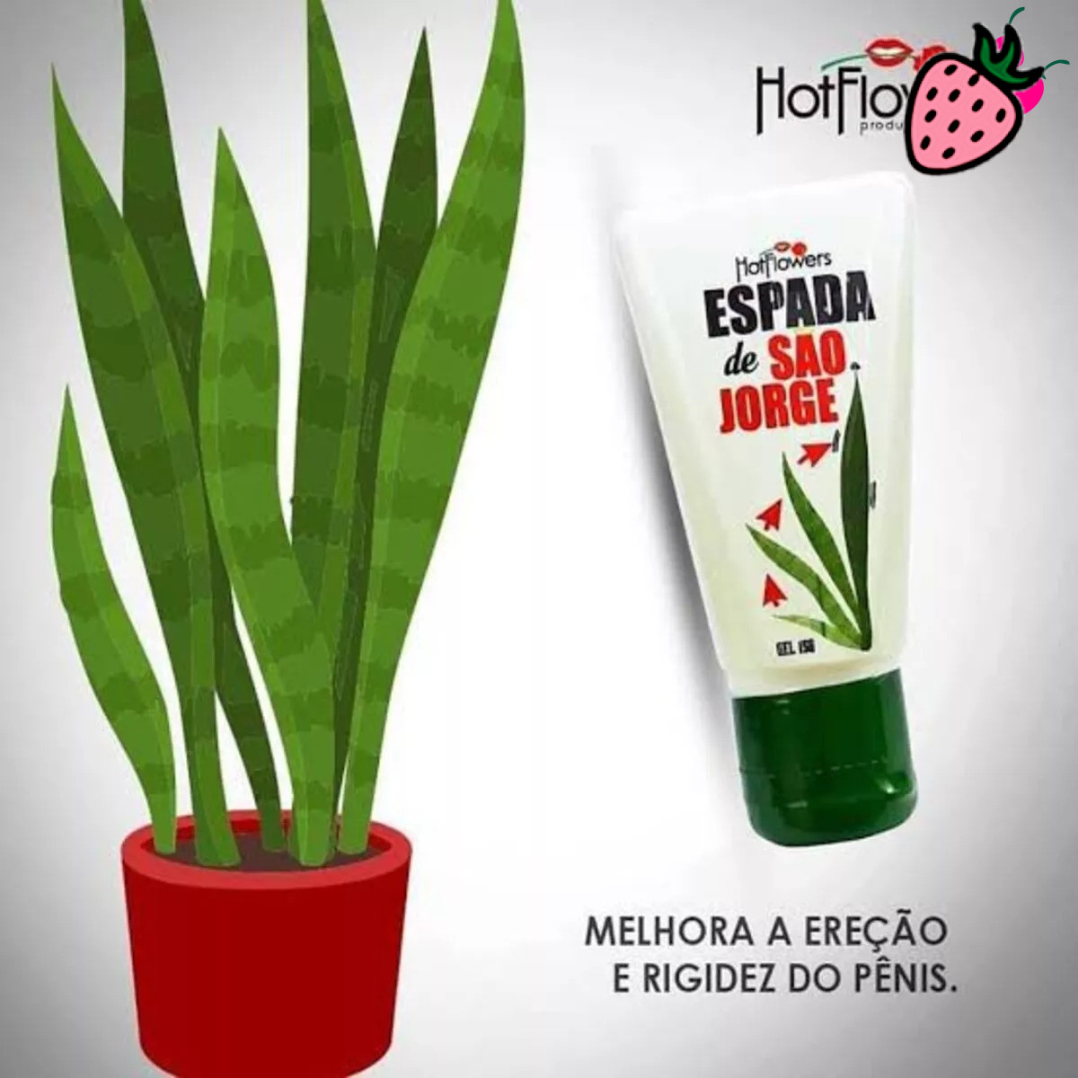 Gel Estimulante Espada de São Jorge 15g Gel Estimulante Espada de São Jorge 15g