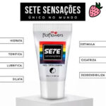 Sete Sensações - Gel Lubrificante Íntimo e Anestésico Anal