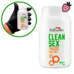 Clean Sex - Talco Aroma de Menta para Conservar Brinquedos Eróticos