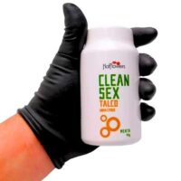 Clean Sex - Talco Aroma de Menta para Conservar Brinquedos Eróticos