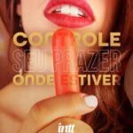 Control Me - Bullet Recarregável com 9 Intensidades e Controle Remoto Sem Fio