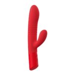 Êxtase Luxury - Vibrador com Função de Vai e Vem e Estímulo Clitoriano