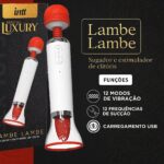 Lambe Lambe Intt - Sugador e Estimulador Multifuncional
