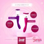 Sugator 2 - Vibrador 2 em 1 com Sugador de Clitóris e Parte Penetrável