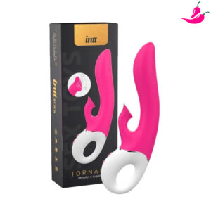 Tornado - Vibrador 2 em 1 Com Sugador de Clitóris e Parte Penetrável