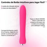 Anya Svakom - Vibrador com Aquecimento e 5 Modos de Vibração
