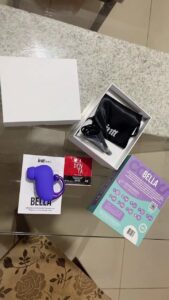 Click to view full screen Bella Intt Collors - Vibrador com Ondas de Pressão e Controle Via App photo review