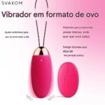 Elva Plum Svakom - Vibrador com Controle Remoto Sem Fio