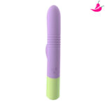 Êxtase Collors - Vibrador com Função de Vai e Vem e Estimulo Clitoriano