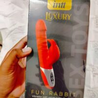 Fun Rabbit - Vibrador com Função e Vai e Vem e Estímulo Clitoriano photo review